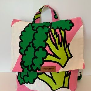 Cotton canvas backpack